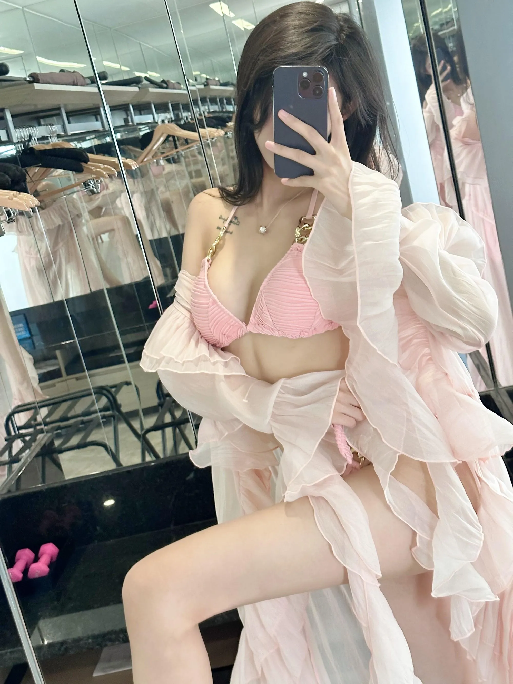 NO.028 葛征GEZHENG – 粉色长裙 [27P]插图5